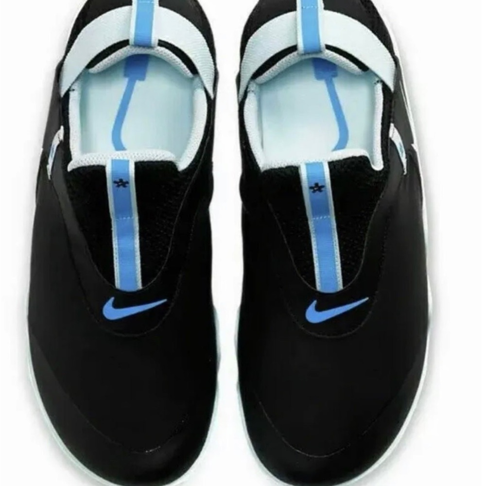 Nike Air Zoom Pulse Nurse Medical Shoes Blk/Blue CT1629-001 Men's 7.5/women’s 9